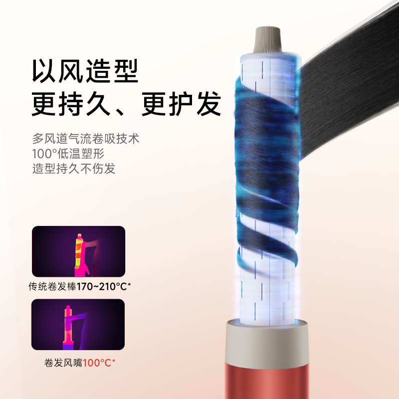 【新品首发抢先加购】追觅Pocket P10 Spark星火红高速吹风机礼盒