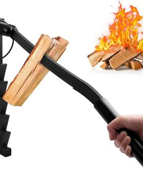 木柴劈柴器挂饰劈柴器户外野营家用安全便捷铸钢砍柴工具