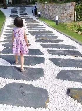 青石板踏步石户外花园庭院地板铺路石院子汀步石石板日式”