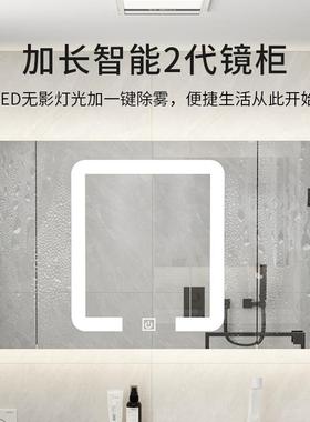 极简浴室柜组合奶油风洗漱台卫生间洗手池陶瓷一体盆加高加长镜柜