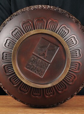 紫铜色香薰炉仿古熏香炉家用室内禅室檀香盘香炉香薰炉香道香炉