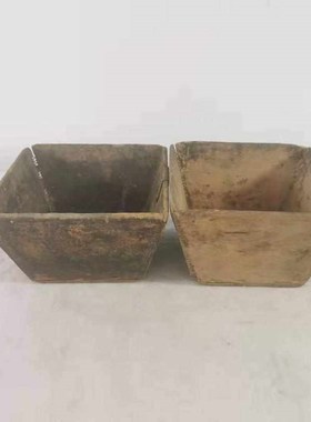 怀旧斗升件米装饰斗民俗摆件复古老式收藏旧货老物杂项粮食农家院