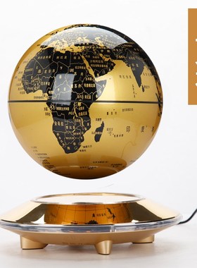 磁悬浮地球仪办公桌摆件办公室装饰创意生日礼物高端商务摆件家居