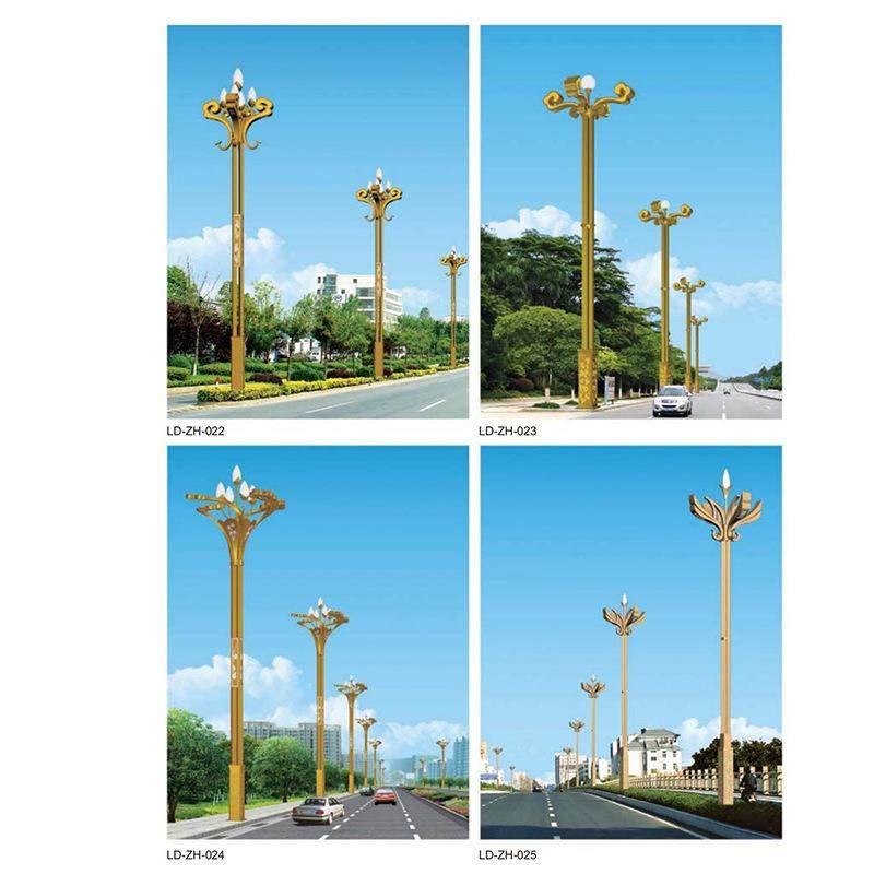 定道路景观灯大型LED市电户外市政工程照明灯八叉九火欧式玉兰灯,淘宝优惠券,粉丝福利购,淘宝优惠卷