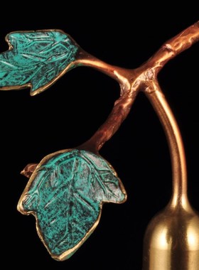 彩铜葫芦摆件开口招财福禄紫气东来工艺品家居客厅酒柜玄关装饰品