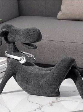 高级感现代轻奢音乐主题装饰品客厅电视柜开放格酒柜小众个性摆件