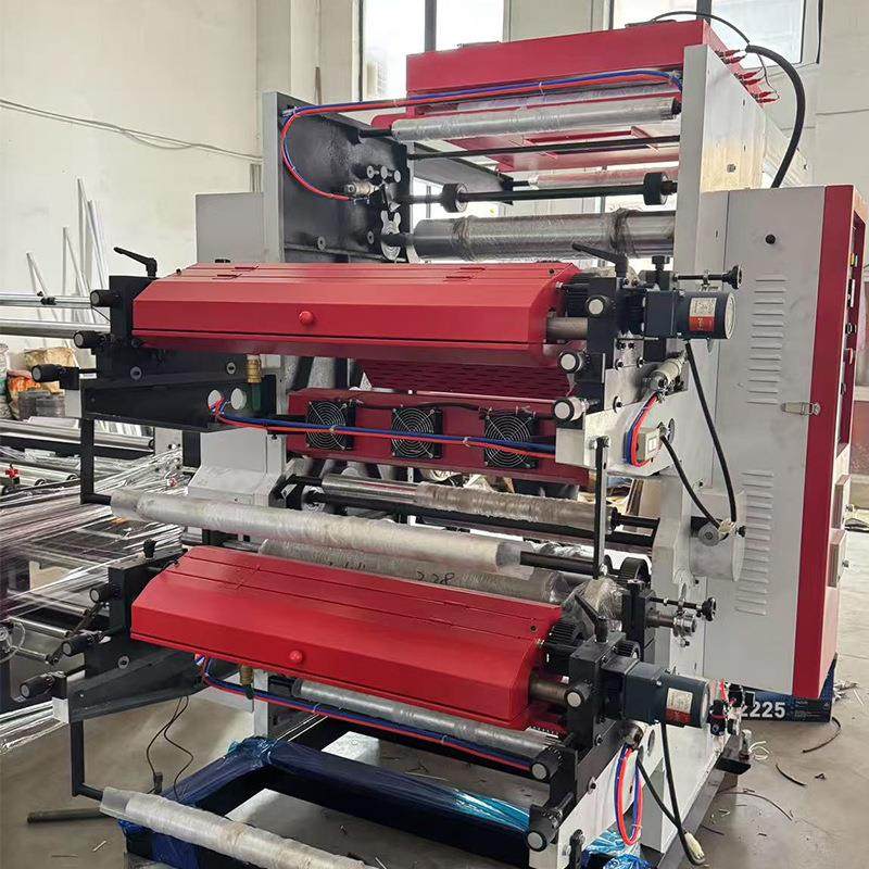 两色塑料薄膜食品袋高速卫星式凸版印刷机层叠式柔版凸版印刷机,淘宝优惠券,粉丝福利购,淘宝优惠卷