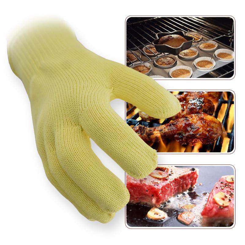 盾守耐高温阻燃烧烤BBQ厨房烤箱手套工业隔热防烫微波炉防火手套,淘宝优惠券,粉丝福利购,淘宝优惠卷