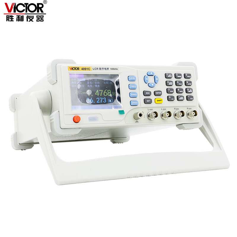 VICTOR胜利台式电桥 VC4091C/VC4091B/VC4091A数字电桥 LCR测试仪 - 图1