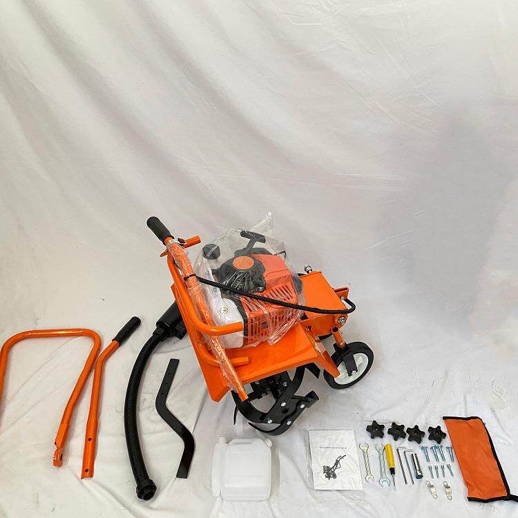 Small micro tillage machine New agricultural multi-functional gasoline and diesel micro tillage machine Small scarifier Agricultural tillage Field flood and drought