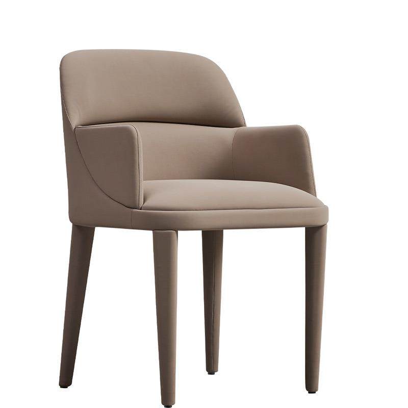 北欧真皮餐椅轻奢家用凳子意式极简设计师餐厅椅子靠背软包书房椅,淘宝优惠券,粉丝福利购,淘宝优惠卷