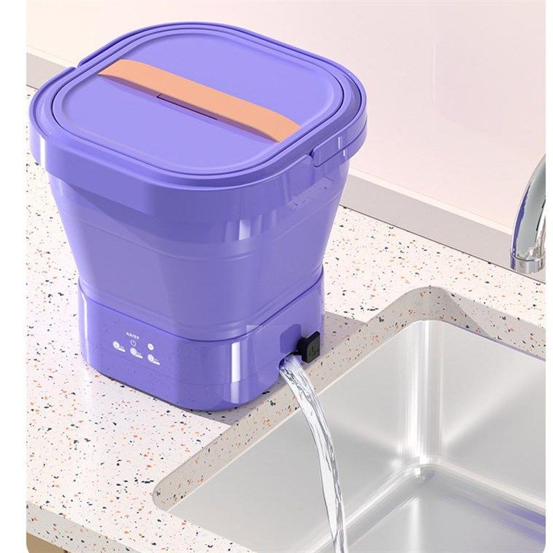 宿舍神器便携式折叠充电洗衣机旅行毛巾袜子内裤抹布宝宝婴儿衣物,淘宝优惠券,粉丝福利购,淘宝优惠卷