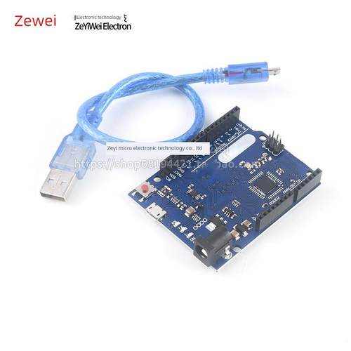 Leonardo R3单片机开发板ATMEGA32U4官方版本带数据线兼容Arduino - 图2