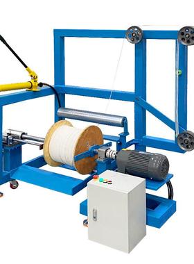 放线机磁粉送线架电线放线机自动送线机电线电缆张力放线成圈机