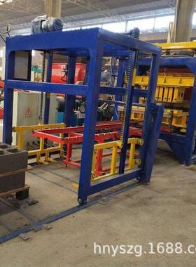 免烧空心砖机水泥混凝土砌块砖机盲道条纹砖植草砖液压制砖机