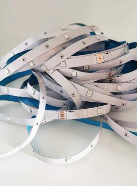 爆款电视背景氛围灯5VUSB5050RGB12D灯带自粘LED长条灯带