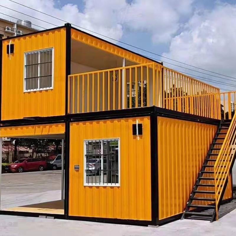 露营铁皮集装箱房彩色餐饮集装箱创意商业街多用途款型可选 - 图0