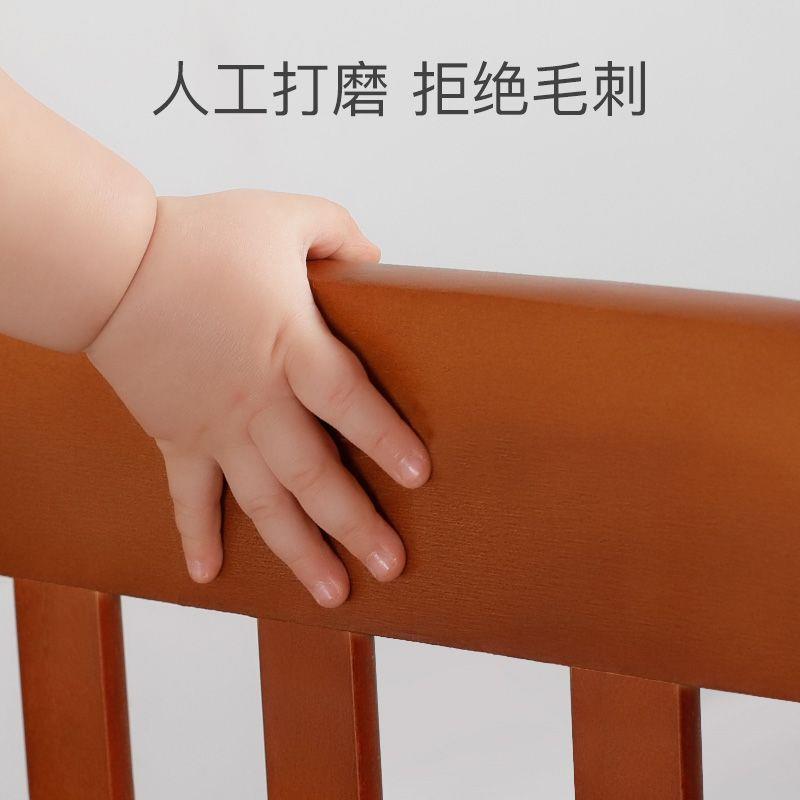 Baby dining chair, children's dining table and chairs, household solid wood baby multifunctional liftable foldable seat Qiangzhiyu