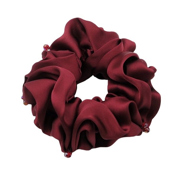 优雅仿缎面发圈韩国成人发绳水钻头绳发饰布艺粗头饰盘发大号头花,淘宝优惠券,粉丝福利购,淘宝优惠卷