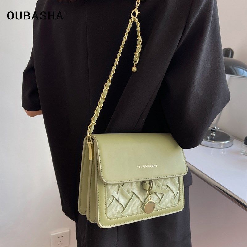 超火小包包女2024新款秋冬百搭链条斜挎包小众轻奢高级质感小方包,淘宝优惠券,粉丝福利购,淘宝优惠卷