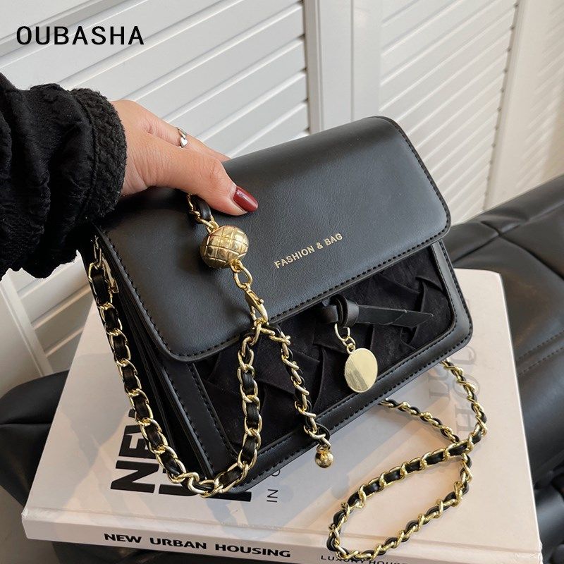 超火小包包女2024新款秋冬百搭链条斜挎包小众轻奢高级质感小方包,淘宝优惠券,粉丝福利购,淘宝优惠卷