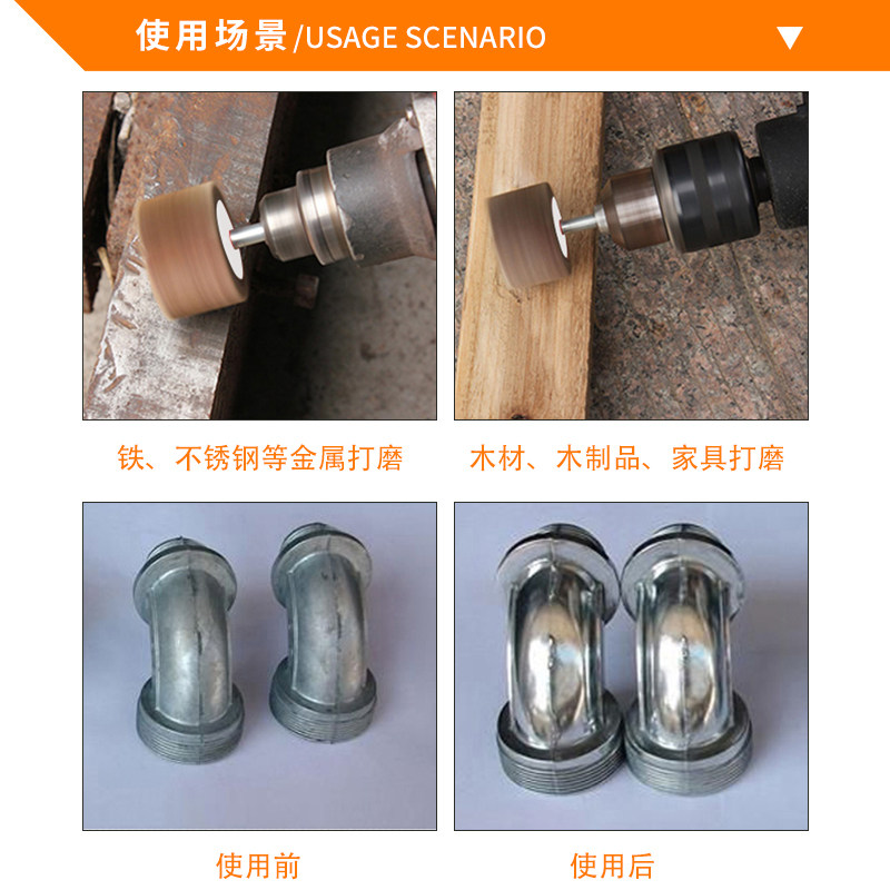 带柄百叶轮磨头百页轮15-80mm砂布磨头木工金属抛光轮砂纸打磨头,淘宝优惠券,粉丝福利购,淘宝优惠卷