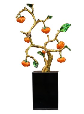 轻奢创意珐琅彩事事装饰客厅玄关电视柜桌面摆件日常送礼