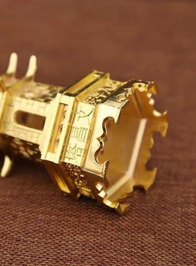 文昌塔摆件纯铜十三层9九层13层办公室学生书桌书房装饰黄工艺品