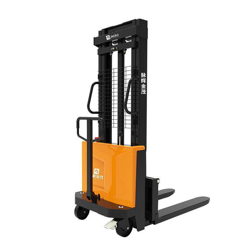 脉辉1.5吨堆高车液压升降叉车堆垛车升高装卸搬运车 - 图3