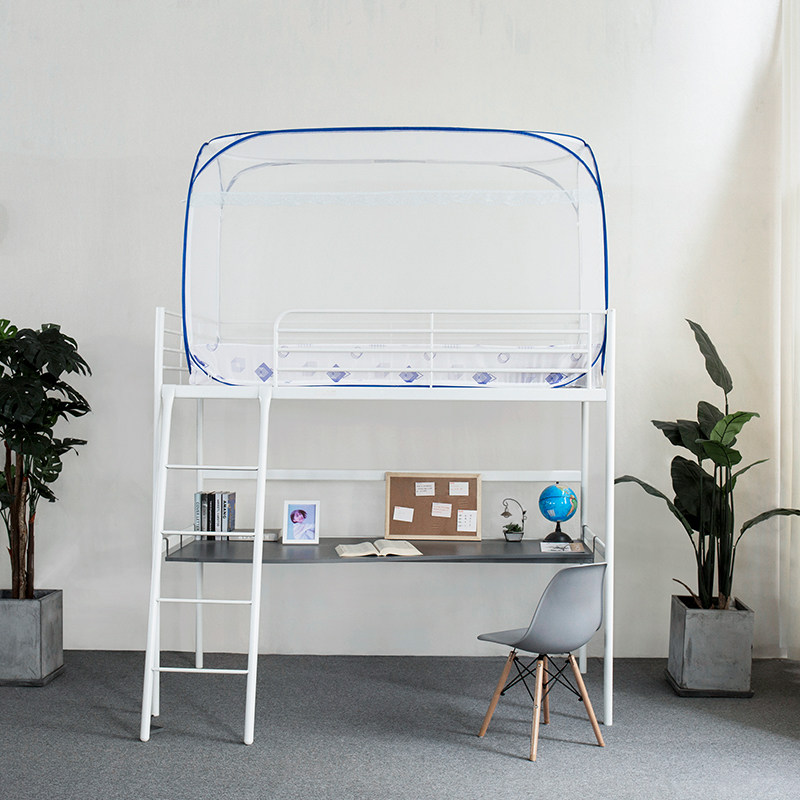 蚊帐学生宿舍上铺下铺 免安装蒙古寝室上下床子母床0.9.0米,淘宝优惠券,粉丝福利购,淘宝优惠卷