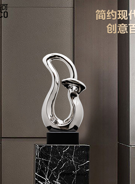 腰贯万缠摆档轻奢装饰品高件 现客厅家居玄关工艺礼品摆饰