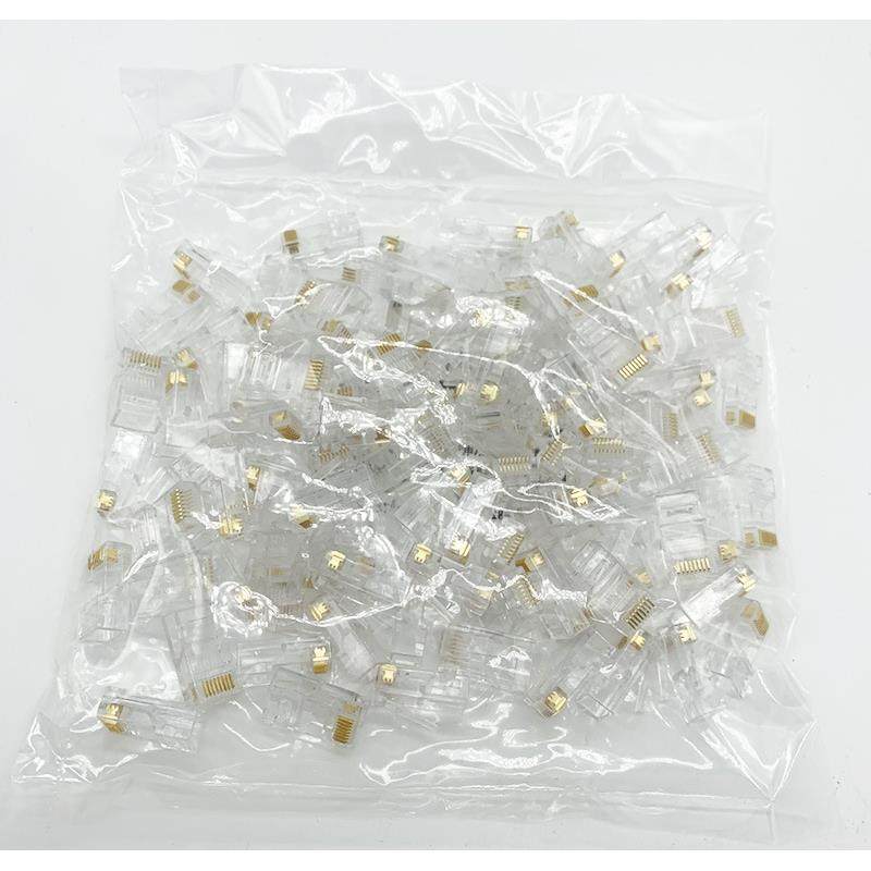 RJ45六类水晶头1000个/包CAT6水晶头超六类千兆水晶头6类水晶头,淘宝优惠券,粉丝福利购,淘宝优惠卷