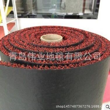 12mm订底汽车脚垫双色地垫拉丝地垫加工 - 图0