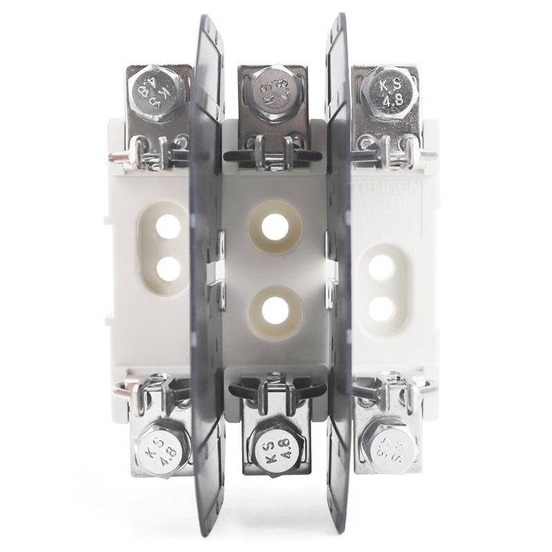 TENGEN天正3P熔断器底座RT16-00保险座NT00三相RT36-00带隔弧板 - 图3