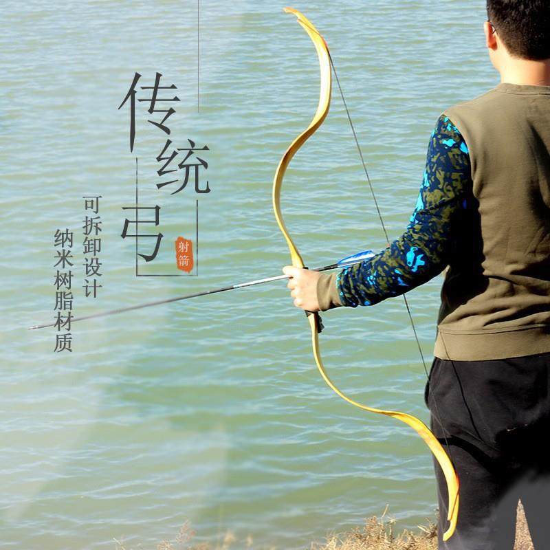 热销可拆卸传统弓套装左右手通用新手入门户外射箭弓箭器材,淘宝优惠券,粉丝福利购,淘宝优惠卷
