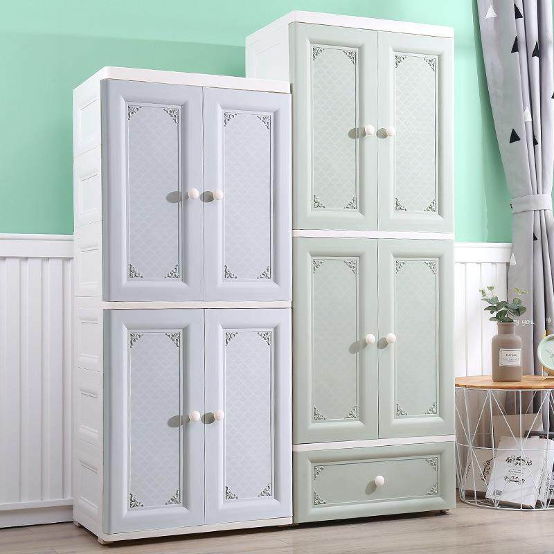 24年新款抽屉式收纳柜圆弧边角底座加固调节器滑轮PP双开门收纳柜,淘宝优惠券,粉丝福利购,淘宝优惠卷