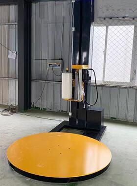 全自动旋转缠绕膜打包机预拉型拉伸膜缠绕裹包机械智能缠绕机