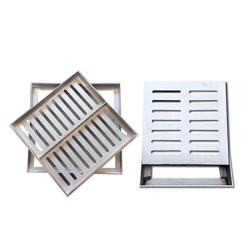 304不锈钢盖板篦子城市道路机动车道水沟盖板不锈钢雨水篦子 - 图3