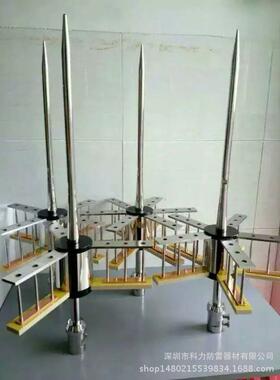 提前放电避雷针预放电接闪器不锈钢避雷针接闪杆PDC优化接闪器