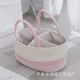 New cotton rope mother and baby basket bottle diapers baby supplies partition storage storage basket color carry basket