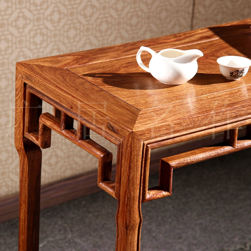 红木家具条案实木花几玄关中式刺猬紫檀花架供桌酸枝 - 图2