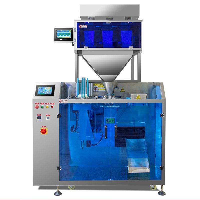 全自动预制袋包装机拉链自立袋颗粒粉末定量灌装零食给袋式包装机,淘宝优惠券,粉丝福利购,淘宝优惠卷