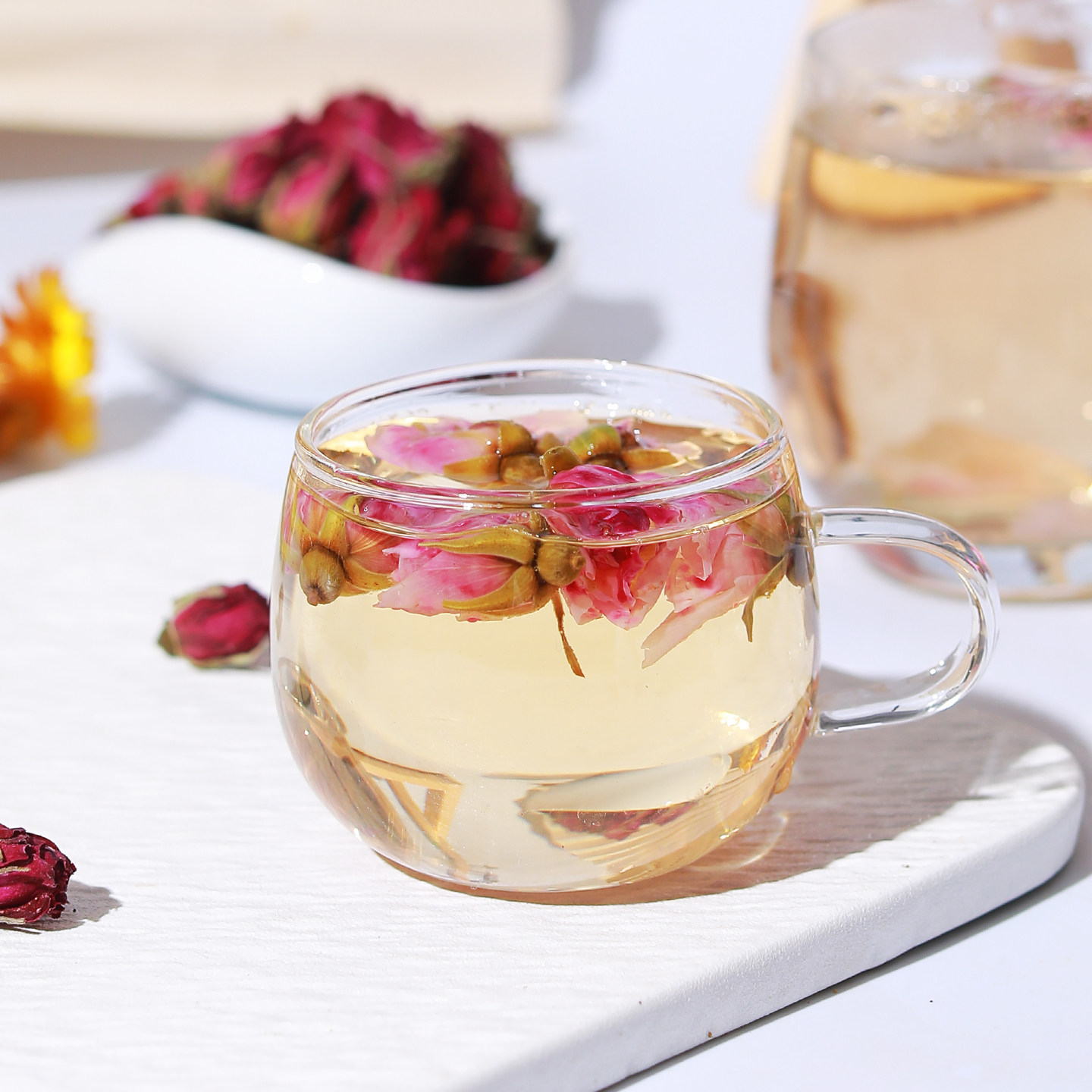 玫瑰花茶平阴干花泡茶干玫瑰花瓣重瓣红玫瑰散装茶包官方旗舰店,淘宝优惠券,粉丝福利购,淘宝优惠卷