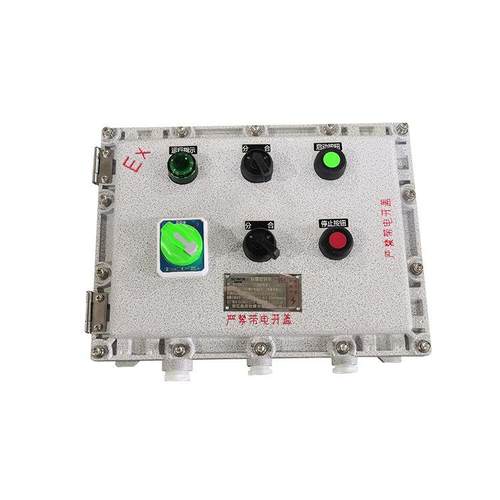 BXK防爆按钮接线箱开关控制仪表电源箱照明配电箱铝合金配电柜 - 图3