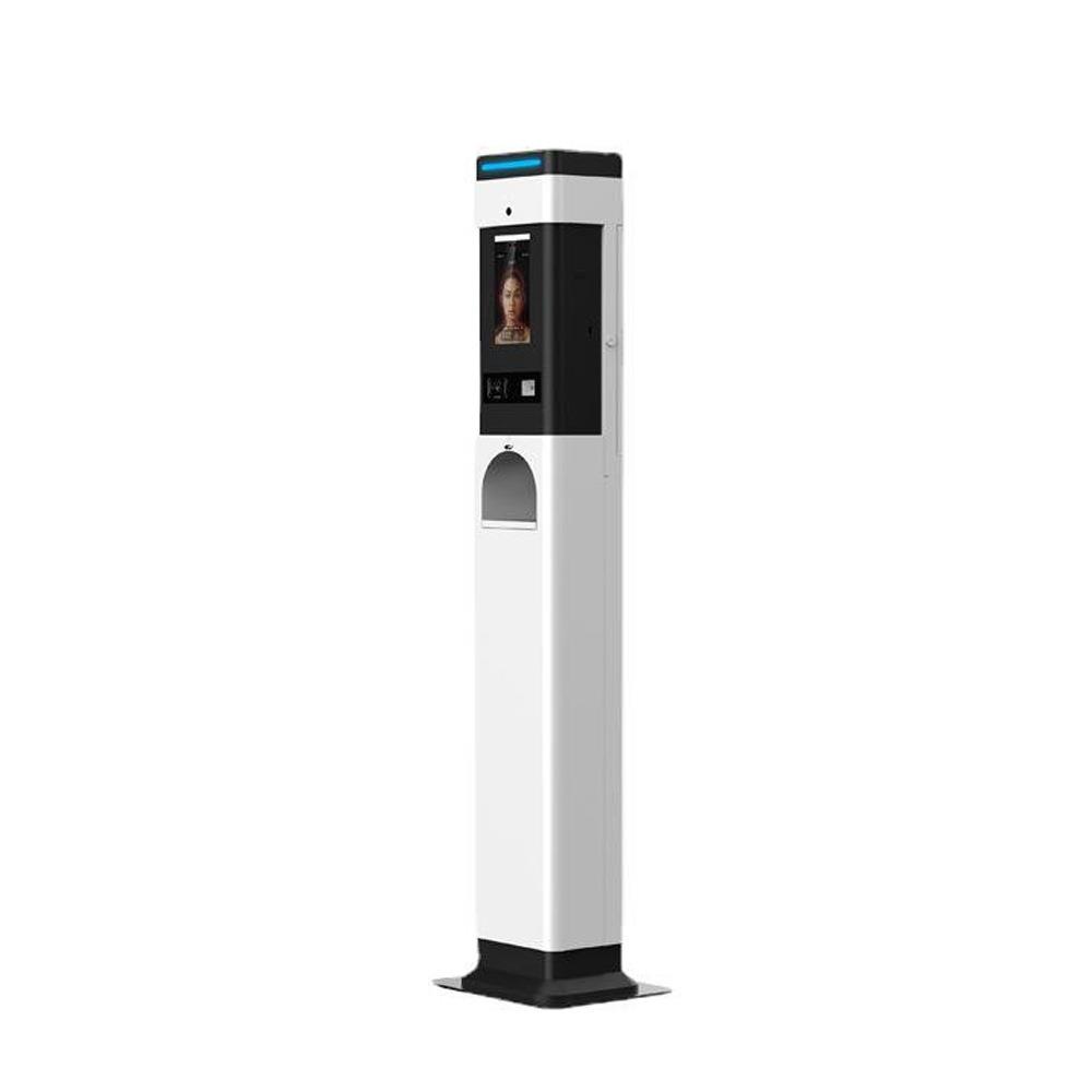 8-inch face recognition body temperature security inspection access control and attendance machine non-contact automatic disinfection non-contact temperature measurement
