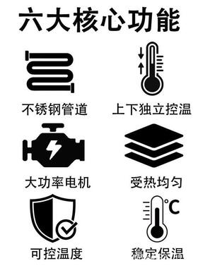 电烤箱商用披萨炉蛋挞鸡翅双层家用烤生蚝烤鸡炉烘焙蛋糕比萨