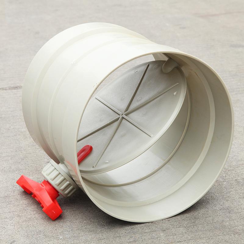 厂家供应PP塑料风阀pp风阀手动风阀,塑料风阀,通风调节阀门 - 图1