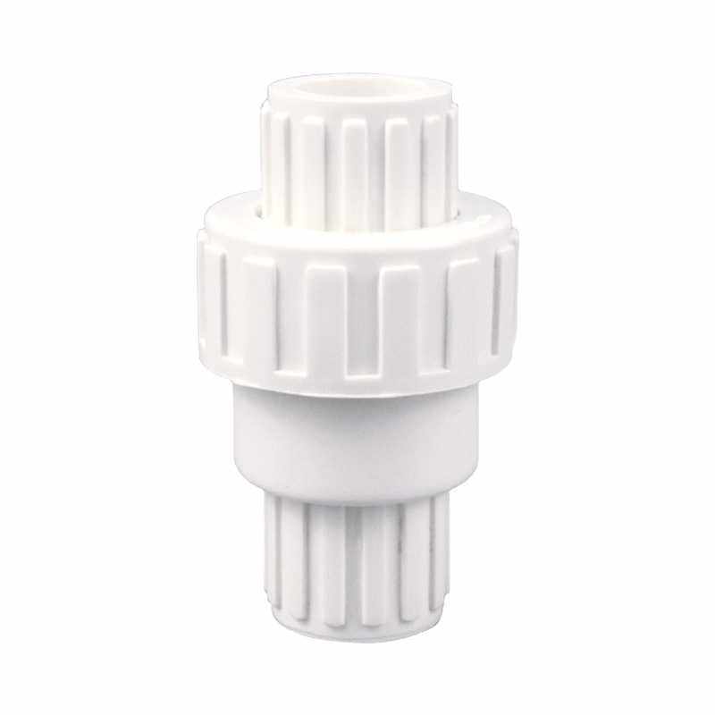 PVC水管配件止回阀20 25 32 40 50 63 75单向阀 逆止阀门塑料管件,淘宝优惠券,粉丝福利购,淘宝优惠卷