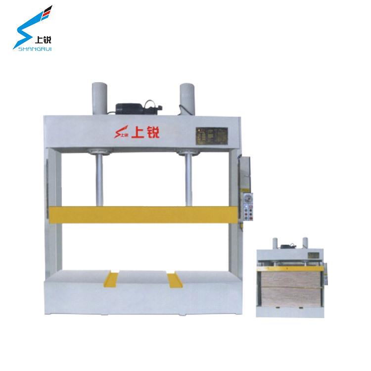 板材塑料泡沫木板门压门窗压板半自动100吨冷压机带叉车槽 - 图1