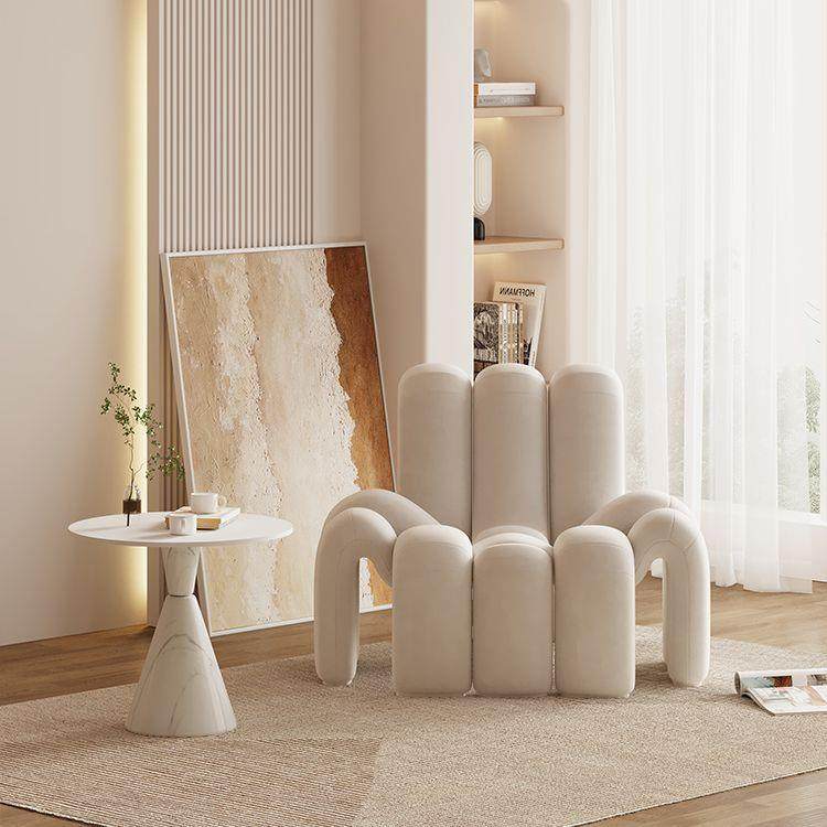 网红创意单人沙发现代简约设计师接待洽谈桌椅美容院民宿休闲单椅,淘宝优惠券,粉丝福利购,淘宝优惠卷